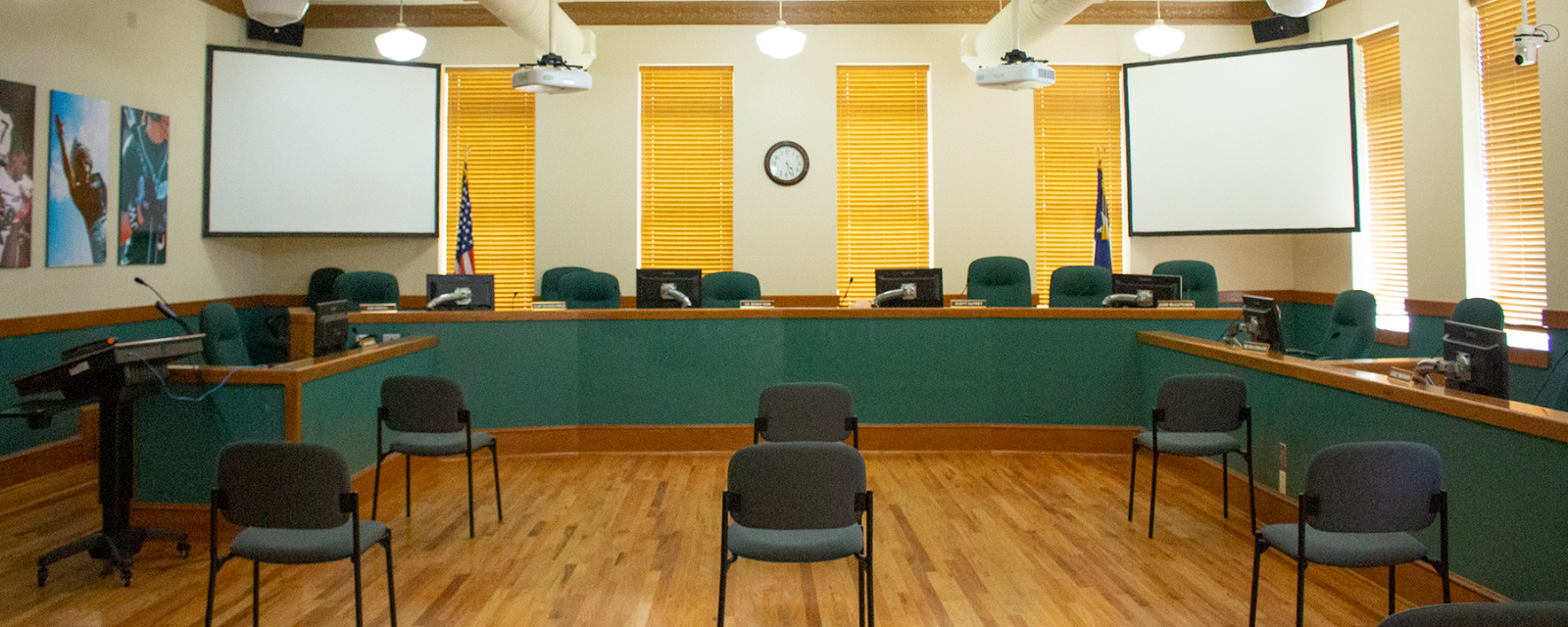 empty board room